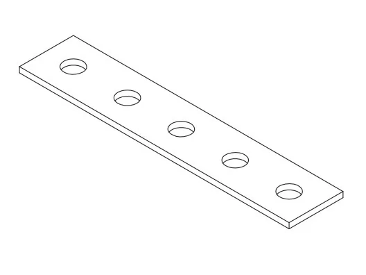 Пластина 5 отверстий MSF 505 (эц)