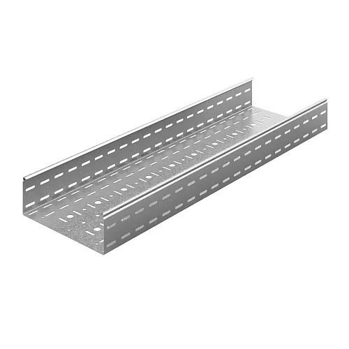 УЛП-150х100х3000-1,0-ГЦ OSTEC Универсальный лоток перфорированный 150х100х3000, толщ. 1,0 мм, гор. Цинк